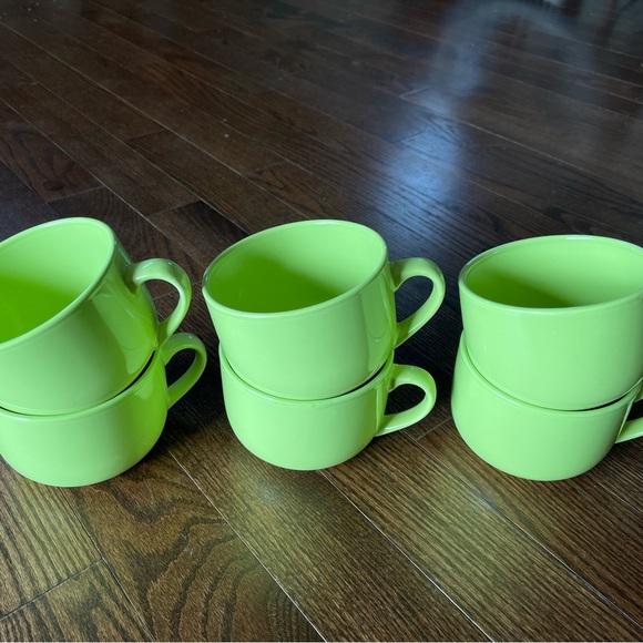 Brand New Lime Green Big Mugs/Bowls - Picture 3 of 3